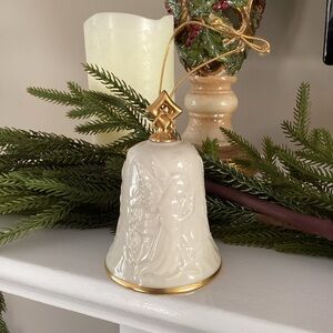 Vintage Lenox 1985 Christmas Ornament Bell